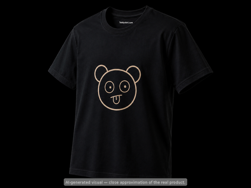 AI-generated visual — close approximation of the real Teddyshirt product.
